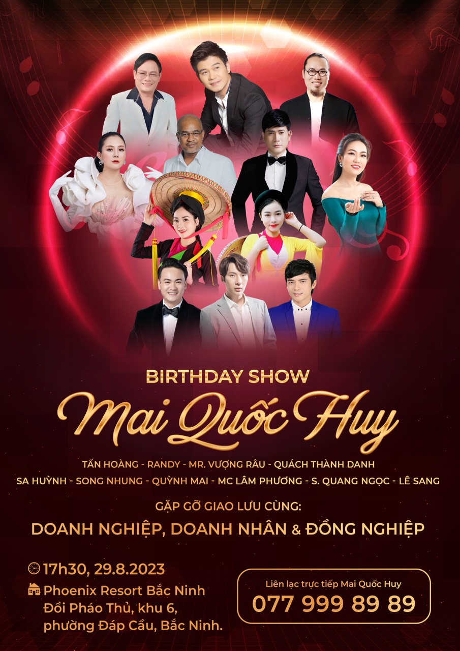 BIRTHDAY SHOW – Mai Quốc Huy